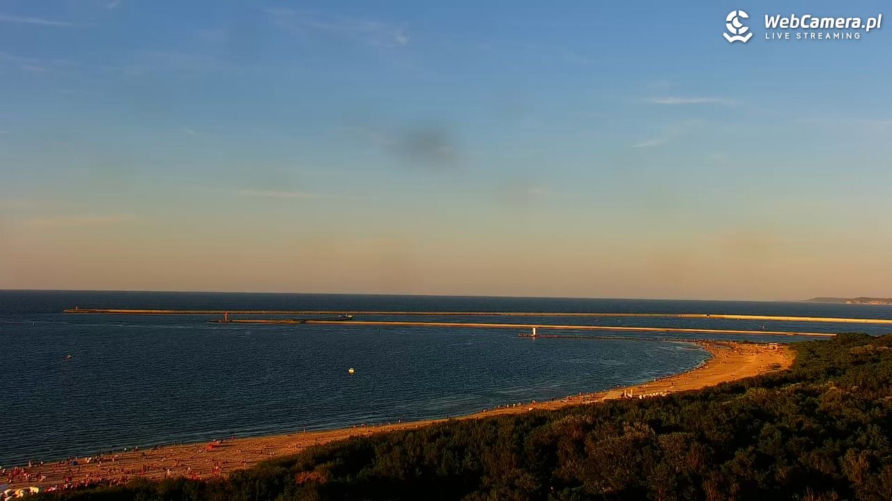 ŚWINOUJŚCIE - widok na plaże i morze - 12 sierpień 2026, 19:51
