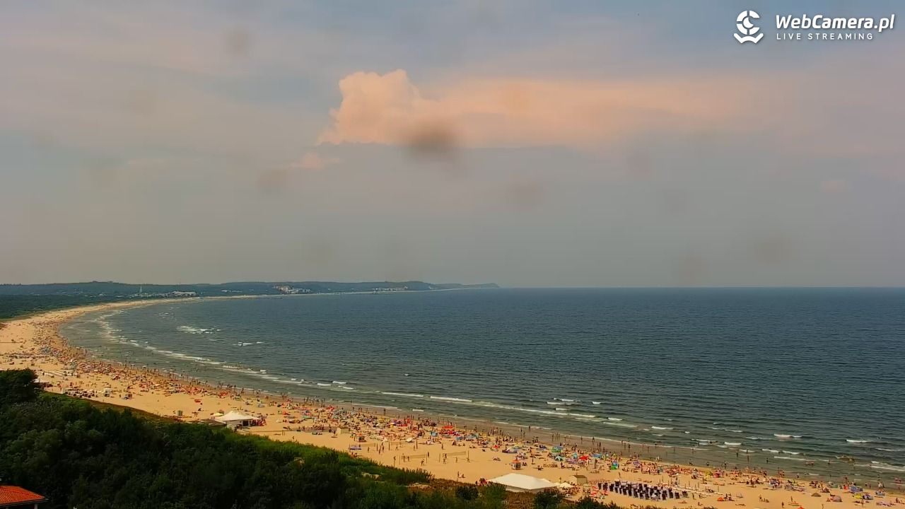 ŚWINOUJŚCIE - widok na plaże i morze - 28 czerwiec 2026, 13:04