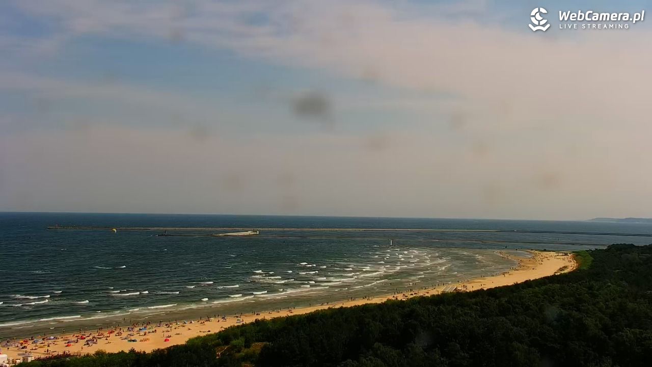 ŚWINOUJŚCIE - widok na plaże i morze - 28 czerwiec 2026, 11:03