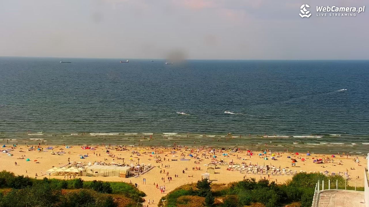 ŚWINOUJŚCIE - widok na plaże i morze - 28 czerwiec 2026, 16:43