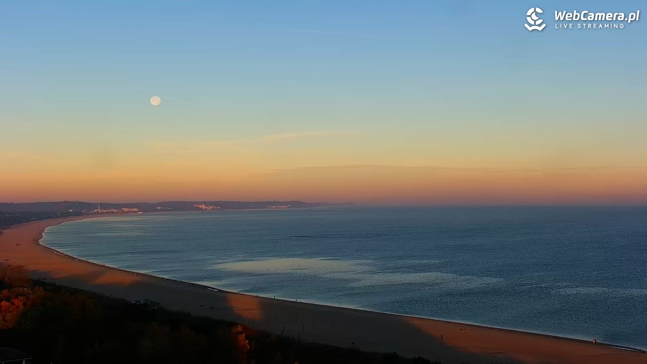 ŚWINOUJŚCIE - widok na plaże i morze - 06 listopad 2025, 07:53