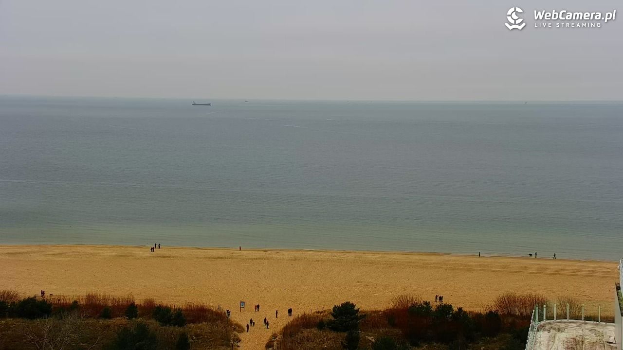 ŚWINOUJŚCIE - widok na plaże i morze - 21 grudzień 2025, 10:19