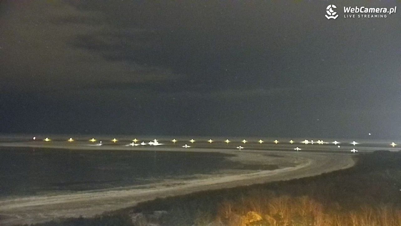 ŚWINOUJŚCIE - widok na plaże i morze - 07 luty 2026, 22:39