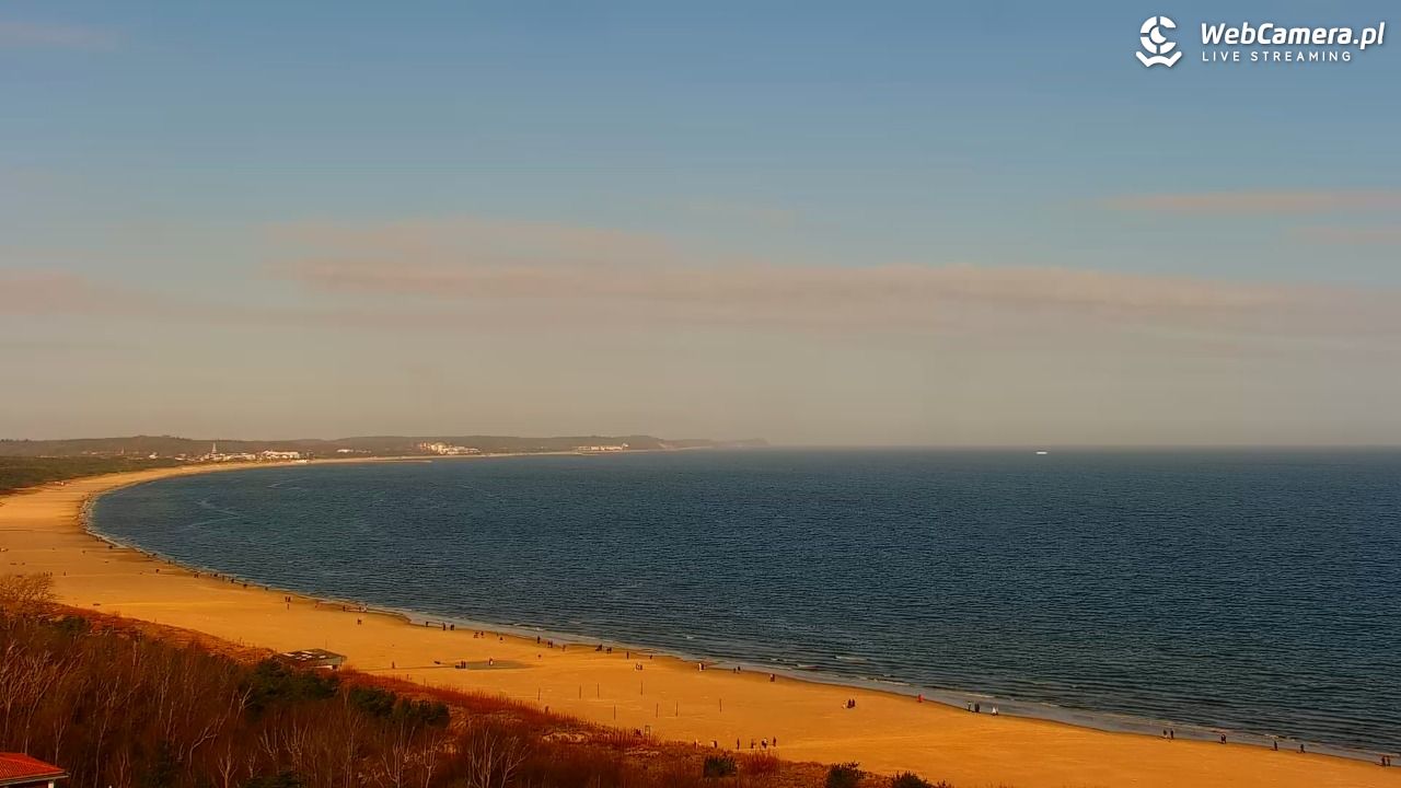 ŚWINOUJŚCIE - widok na plaże i morze - 29 marzec 2026, 10:06