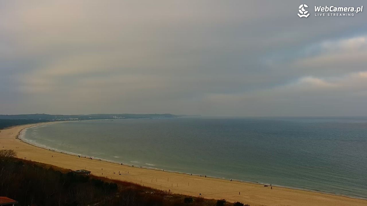 ŚWINOUJŚCIE - widok na plaże i morze - 22 grudzień 2025, 11:54