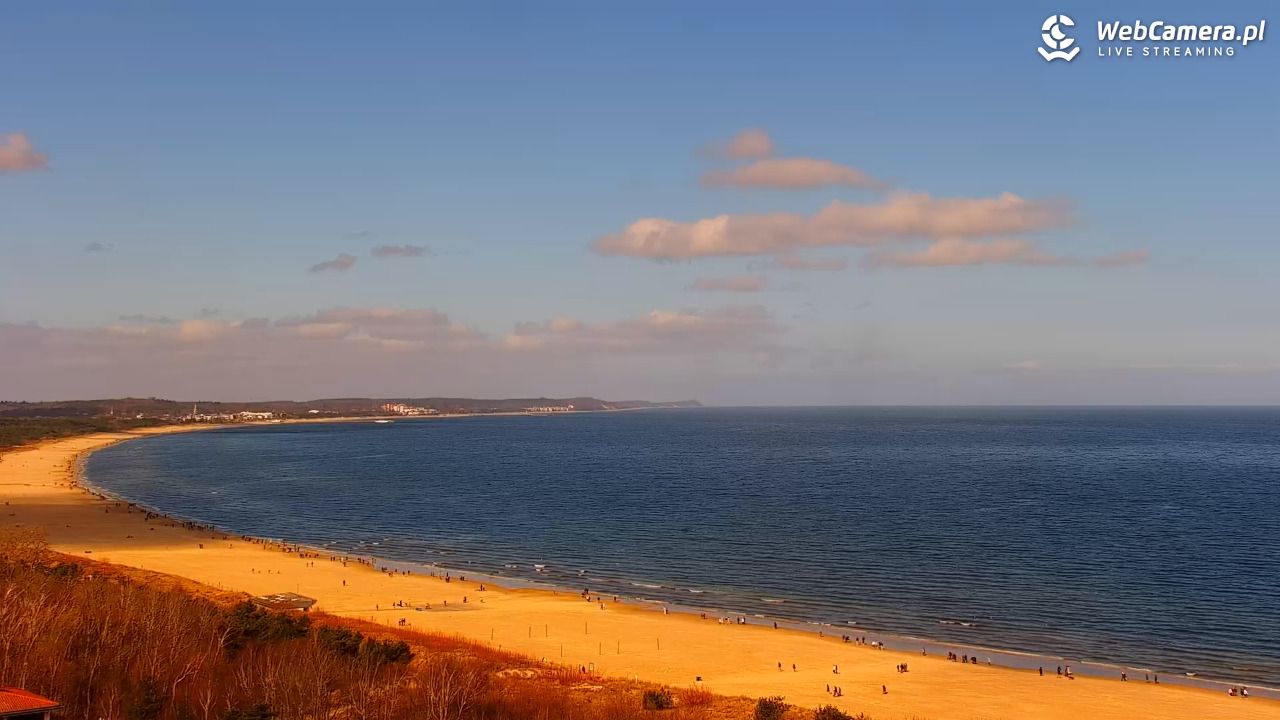 ŚWINOUJŚCIE - widok na plaże i morze - 29 marzec 2026, 11:44