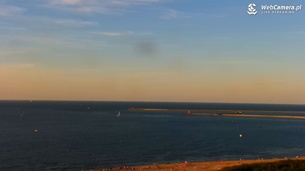 ŚWINOUJŚCIE - widok na plaże i morze - 12 sierpień 2026, 19:57