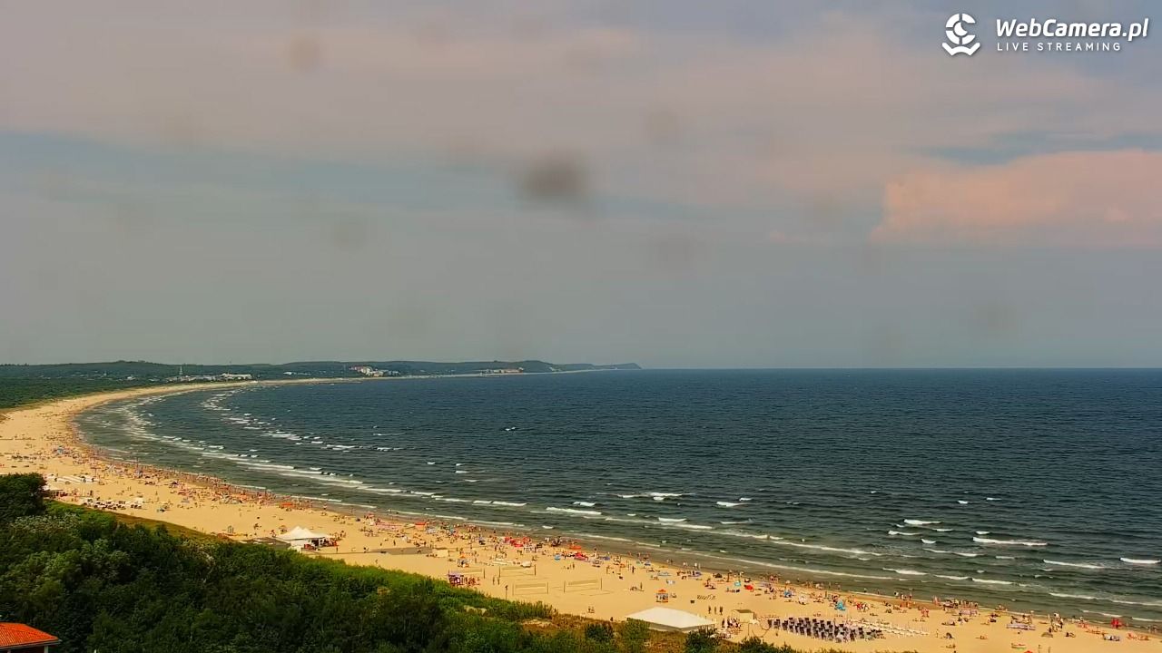 ŚWINOUJŚCIE - widok na plaże i morze - 28 czerwiec 2026, 11:12