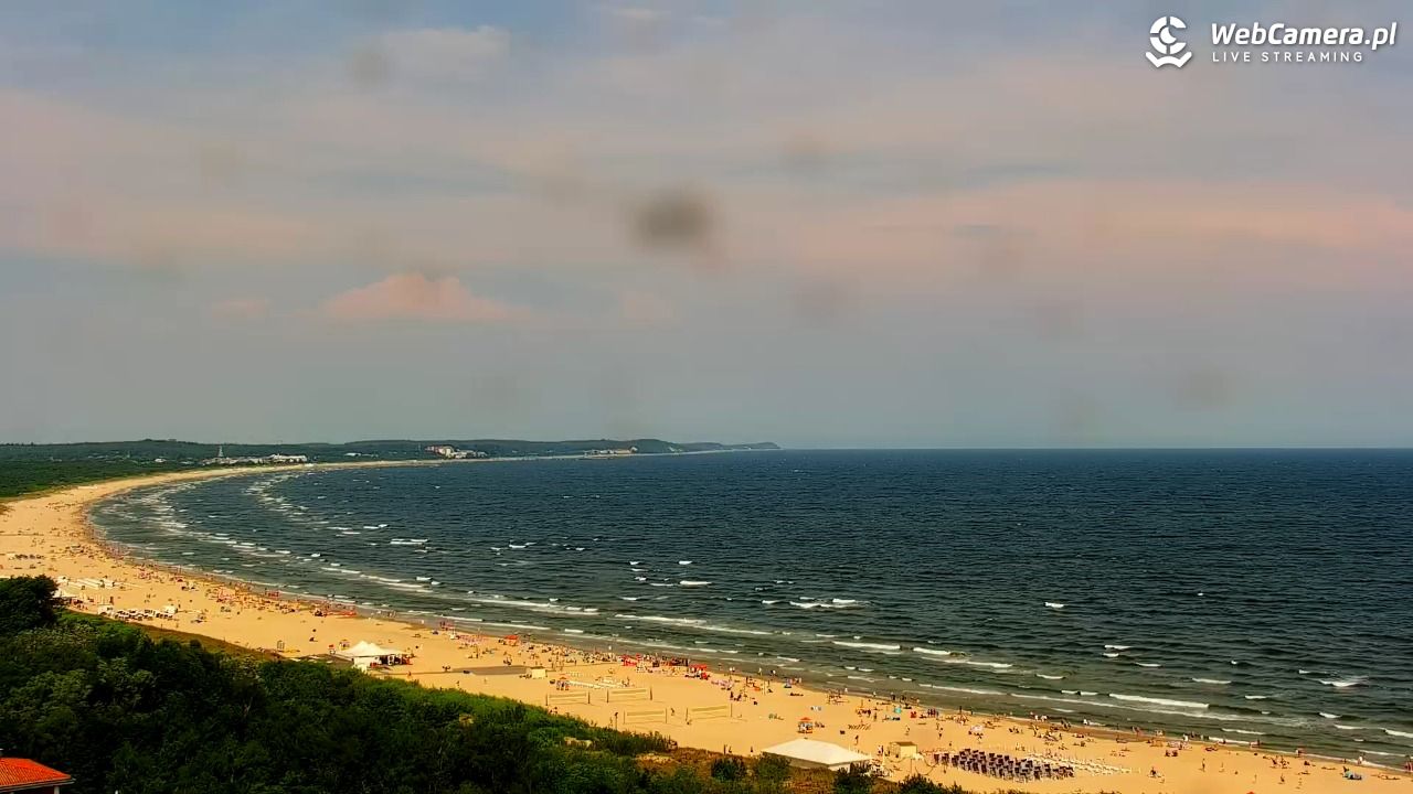 ŚWINOUJŚCIE - widok na plaże i morze - 28 czerwiec 2026, 10:34