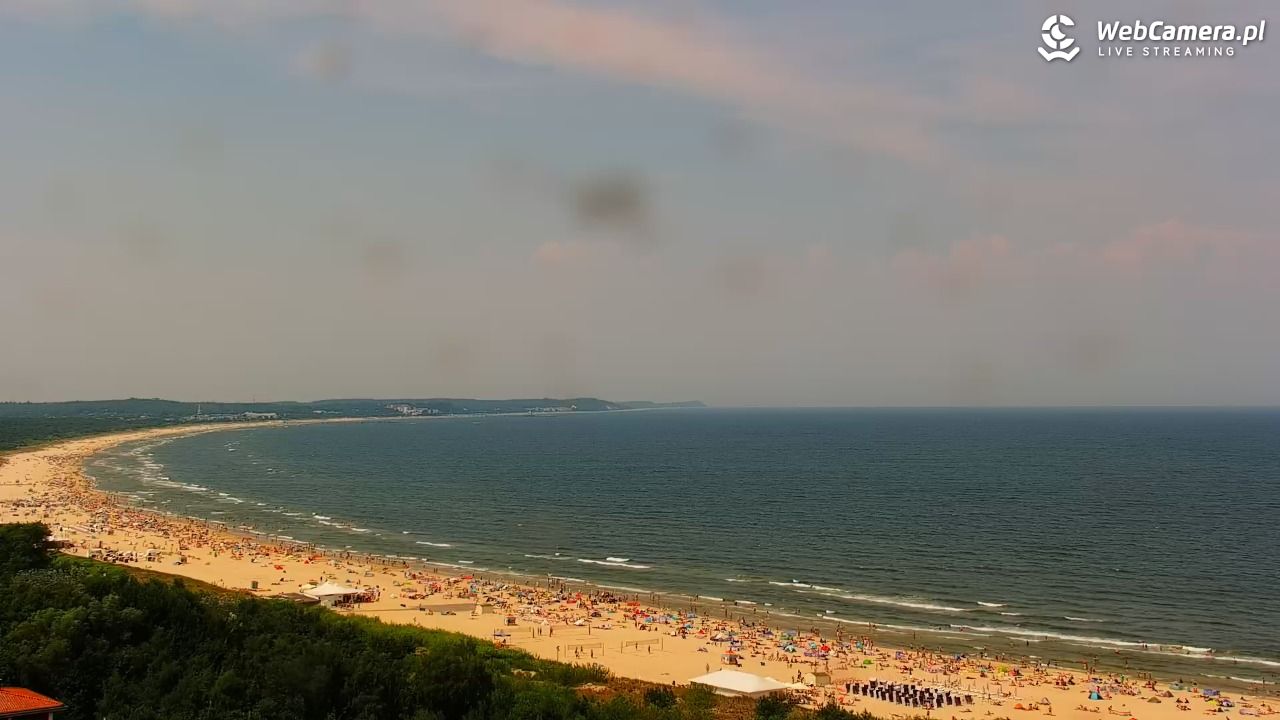 ŚWINOUJŚCIE - widok na plaże i morze - 28 czerwiec 2026, 13:44