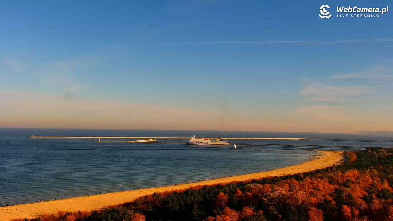 ŚWINOUJŚCIE - widok na plaże i morze - 06 listopad 2025, 10:23