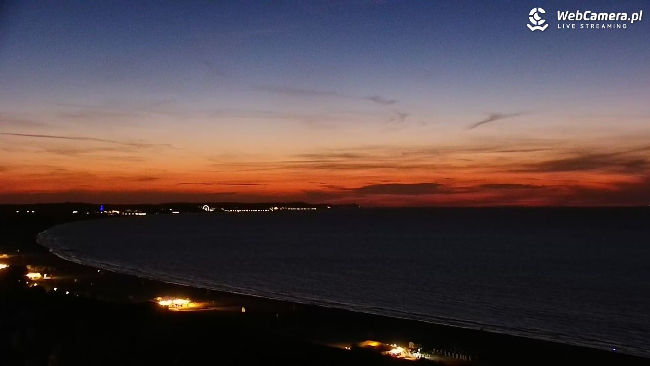 ŚWINOUJŚCIE - widok na plaże i morze - 12 sierpień 2026, 21:53