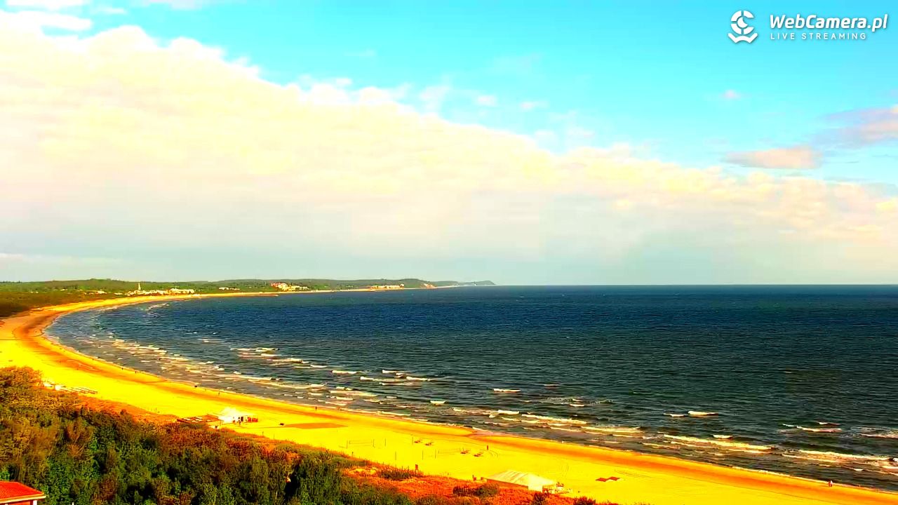 ŚWINOUJŚCIE - widok na plaże i morze - 16 maj 2025, 08:02