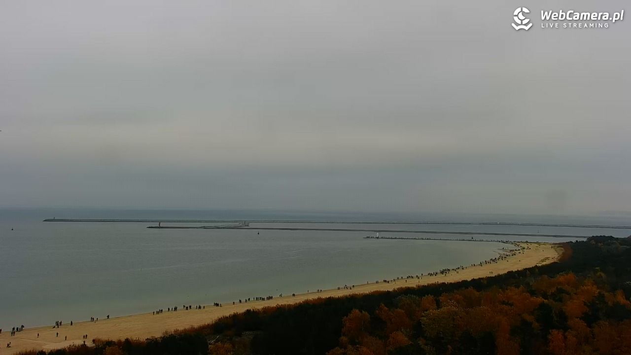 ŚWINOUJŚCIE - widok na plaże i morze - 09 listopad 2025, 11:22