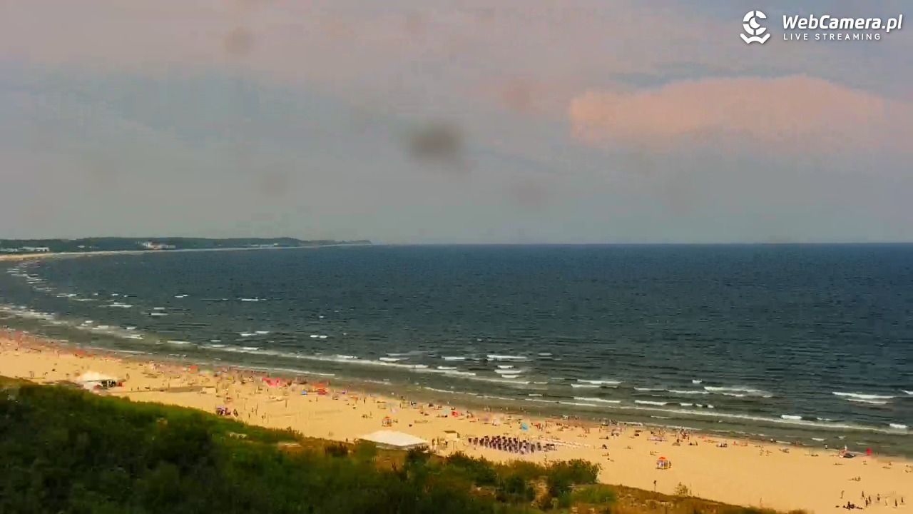 ŚWINOUJŚCIE - widok na plaże i morze - 28 czerwiec 2026, 11:12