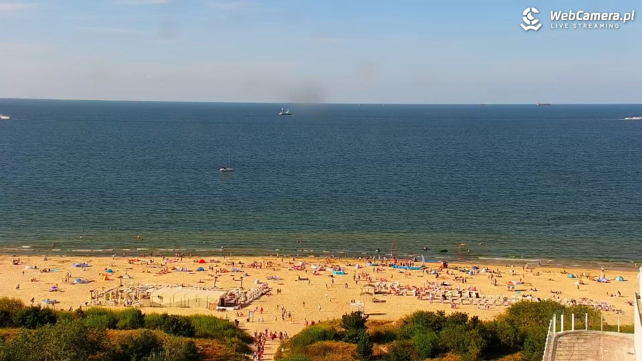 ŚWINOUJŚCIE - widok na plaże i morze - 12 sierpień 2026, 17:14