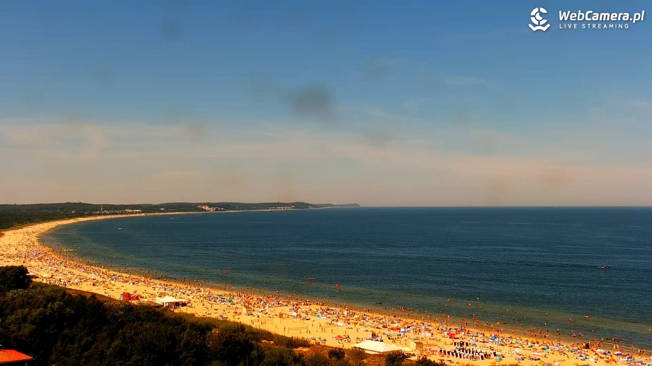 ŚWINOUJŚCIE - widok na plaże i morze - 13 sierpień 2026, 13:25