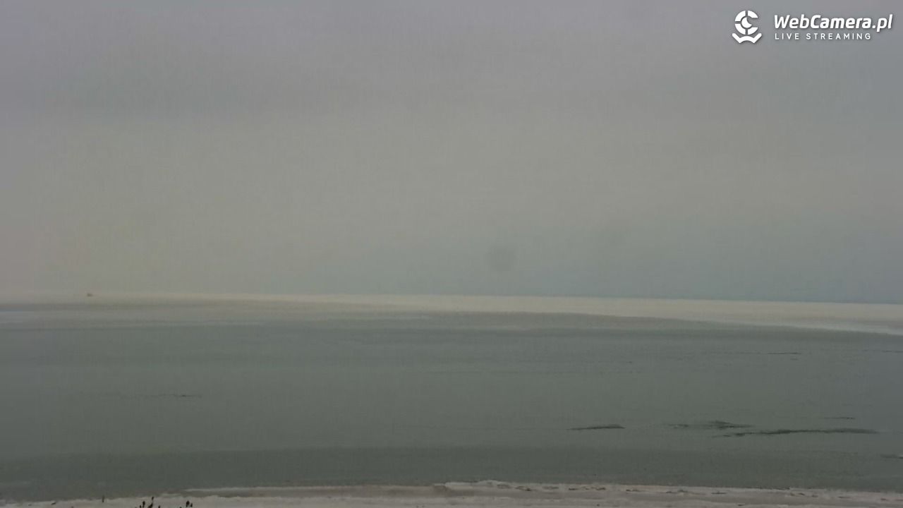ŚWINOUJŚCIE - widok na plaże i morze - 08 luty 2026, 12:15