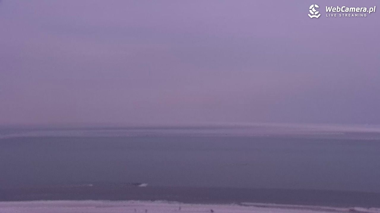 ŚWINOUJŚCIE - widok na plaże i morze - 08 luty 2026, 16:59
