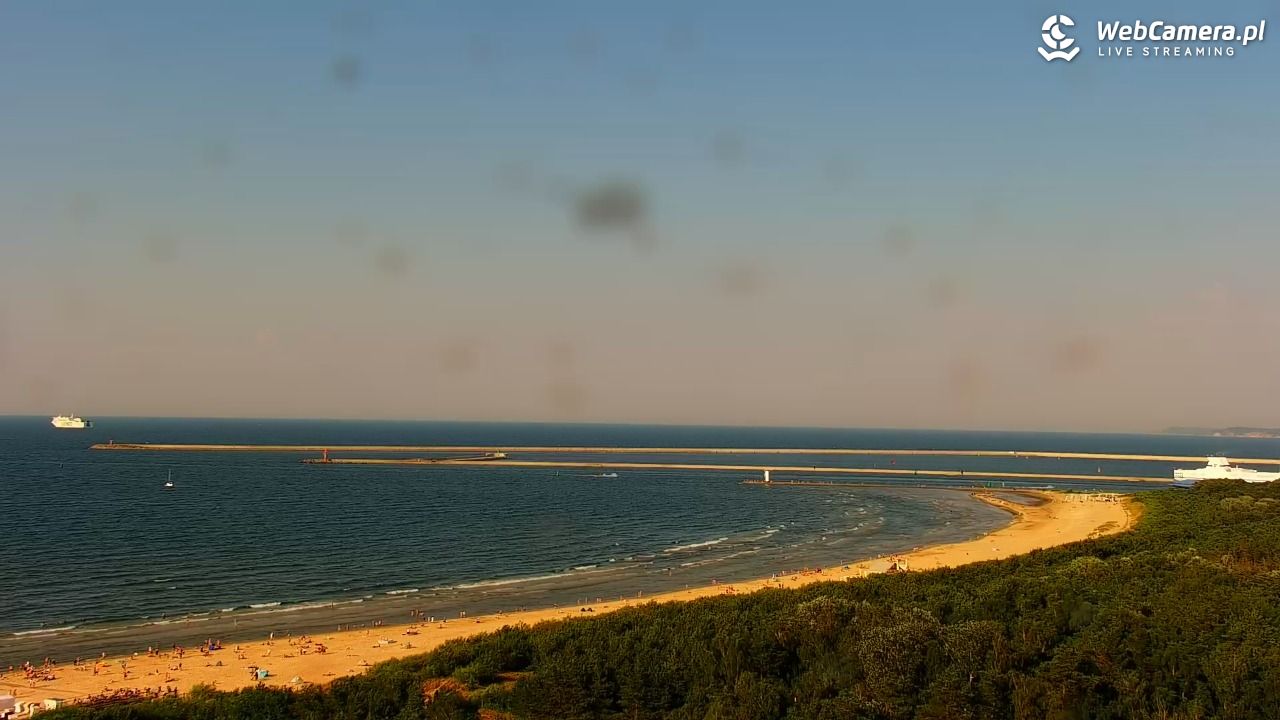 ŚWINOUJŚCIE - widok na plaże i morze - 28 czerwiec 2026, 18:18