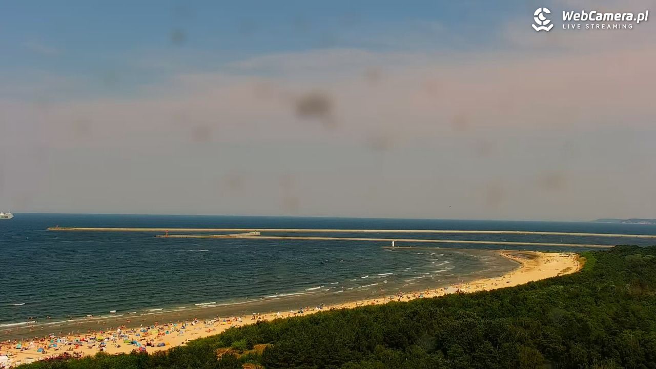 ŚWINOUJŚCIE - widok na plaże i morze - 28 czerwiec 2026, 14:58