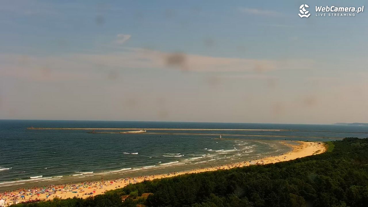 ŚWINOUJŚCIE - widok na plaże i morze - 28 czerwiec 2026, 11:57