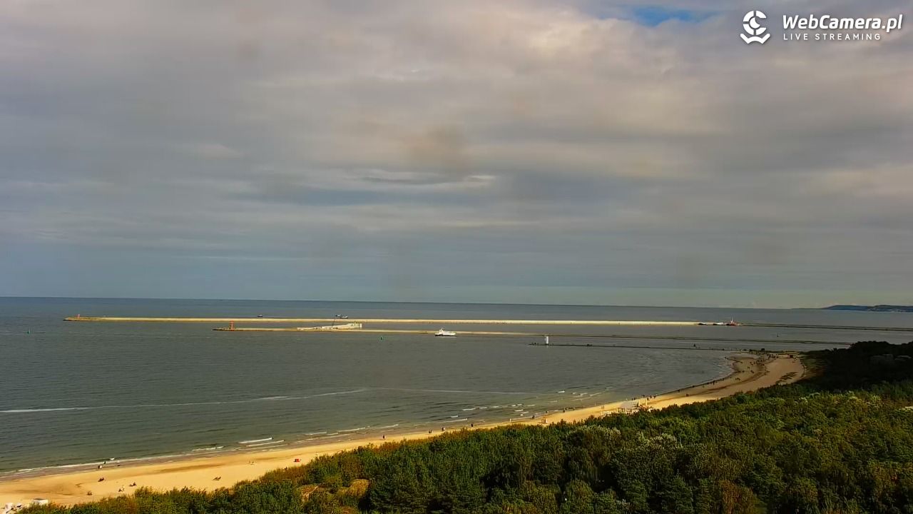 ŚWINOUJŚCIE - widok na plaże i morze - 23 wresień 2026, 13:49