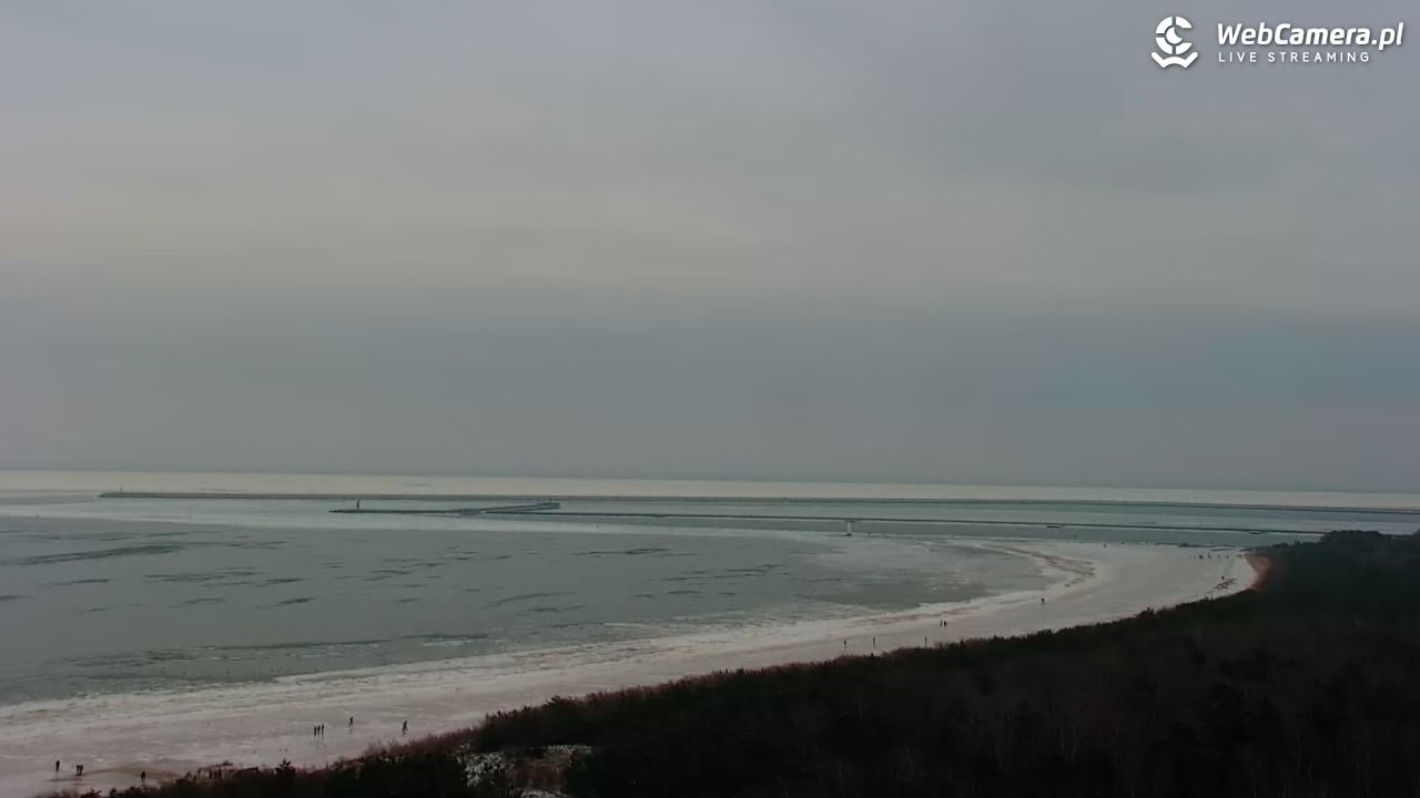 ŚWINOUJŚCIE - widok na plaże i morze - 08 luty 2026, 15:52