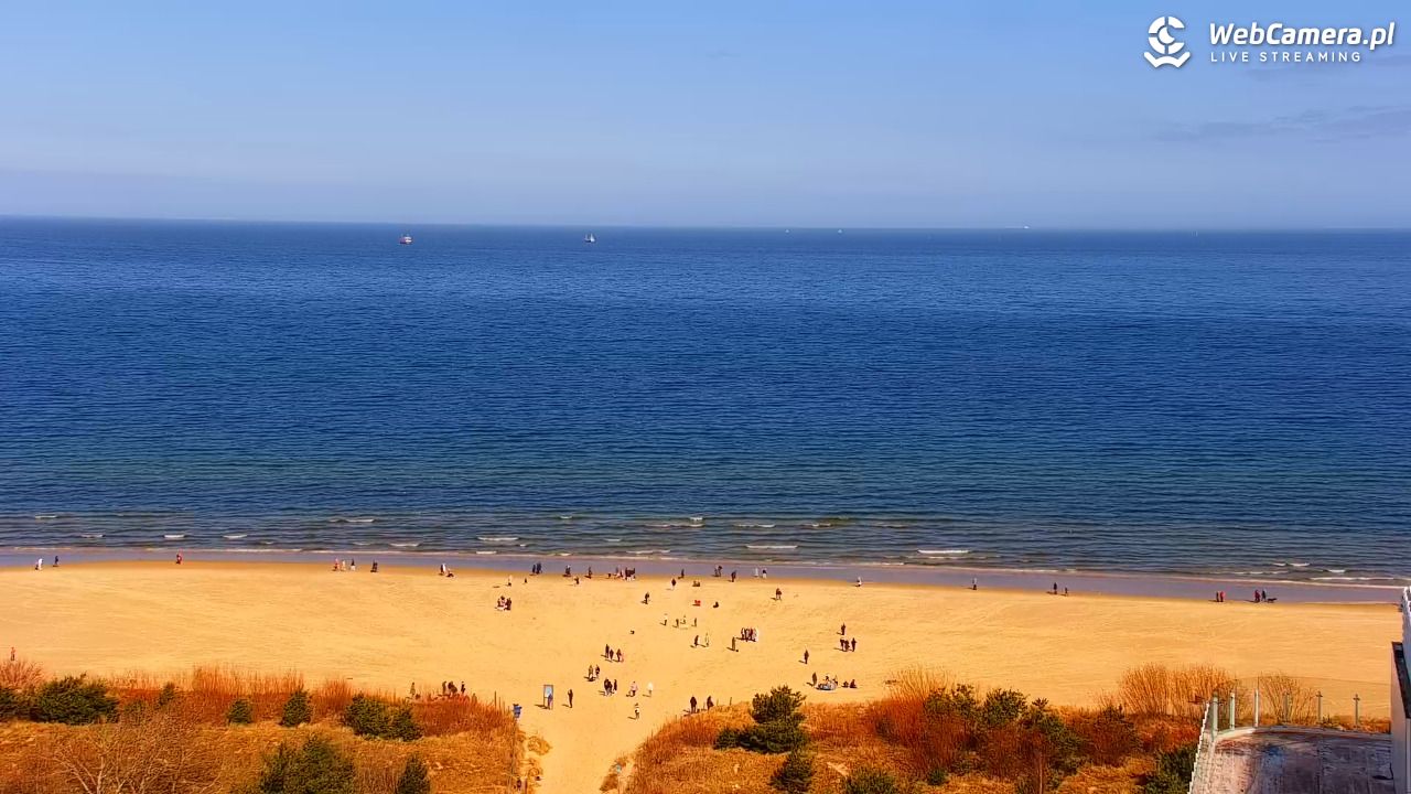 ŚWINOUJŚCIE - widok na plaże i morze - 29 marzec 2026, 11:45