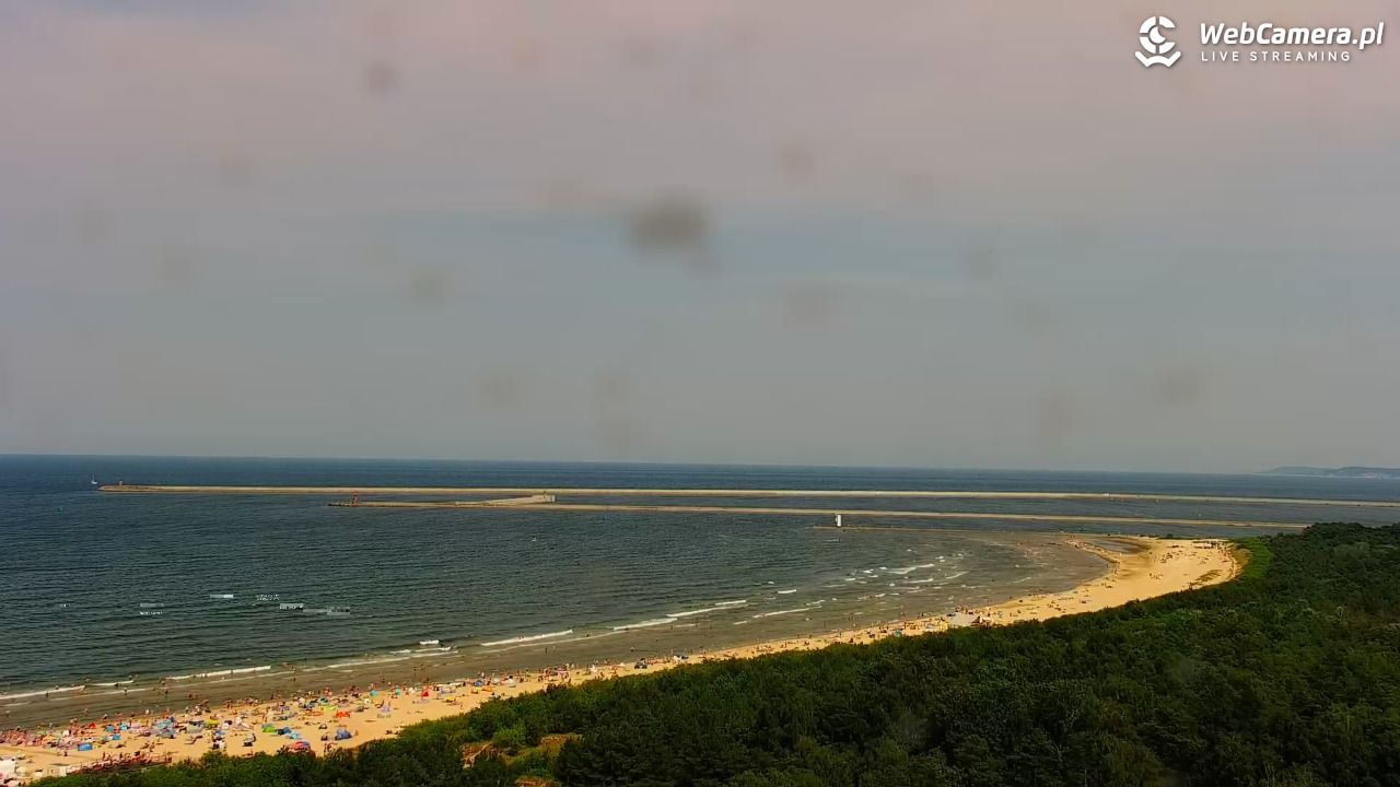ŚWINOUJŚCIE - widok na plaże i morze - 28 czerwiec 2026, 14:21
