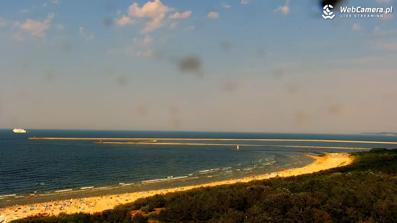 ŚWINOUJŚCIE - widok na plaże i morze - 28 czerwiec 2026, 16:51
