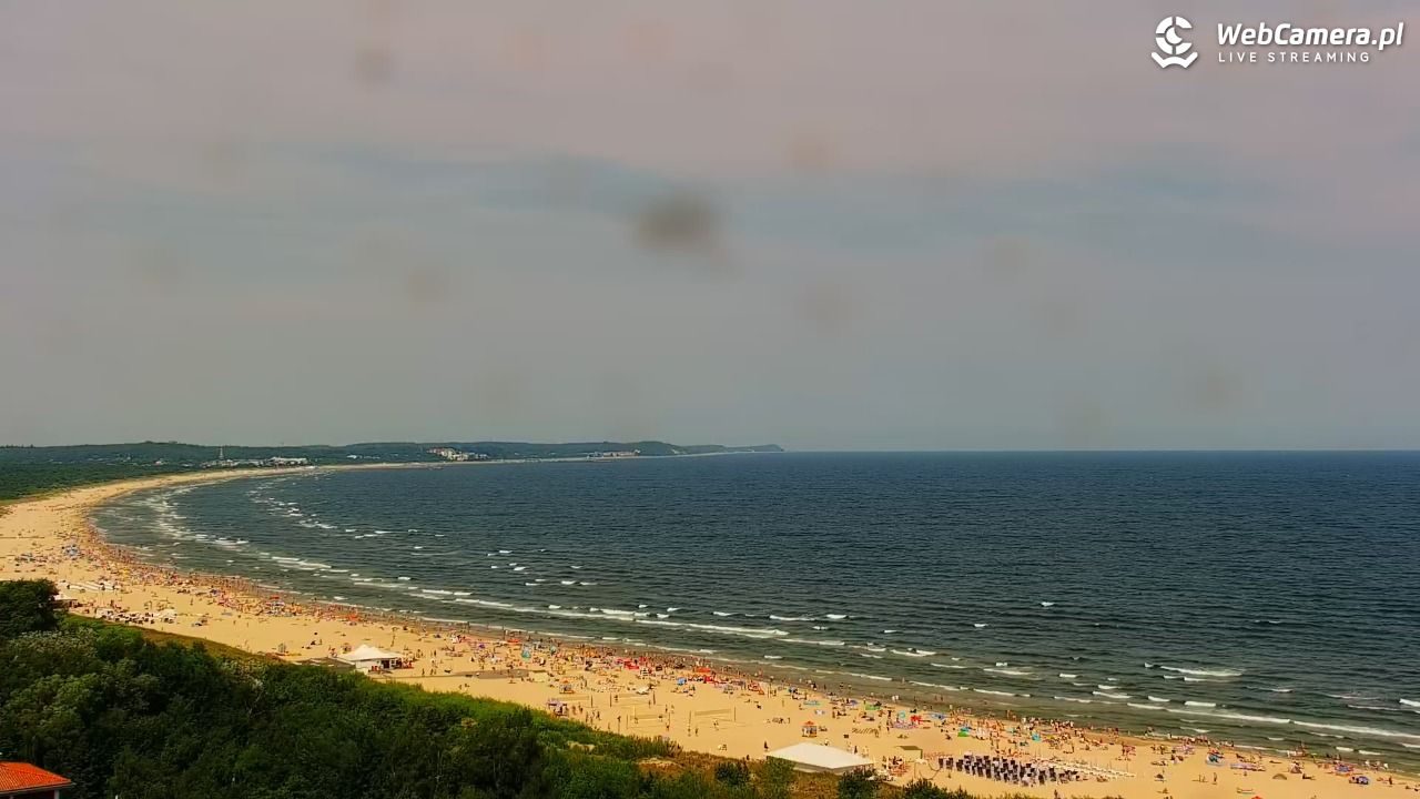 ŚWINOUJŚCIE - widok na plaże i morze - 28 czerwiec 2026, 11:33
