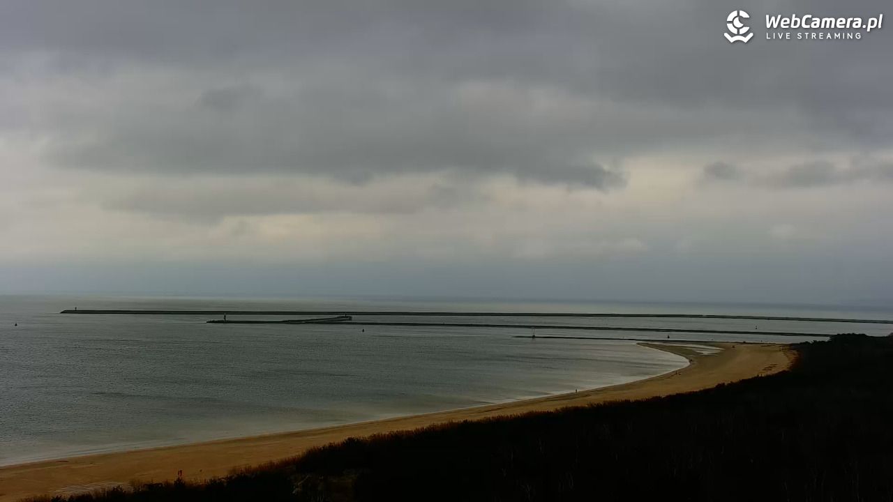 ŚWINOUJŚCIE - widok na plaże i morze - 30 marzec 2026, 09:04