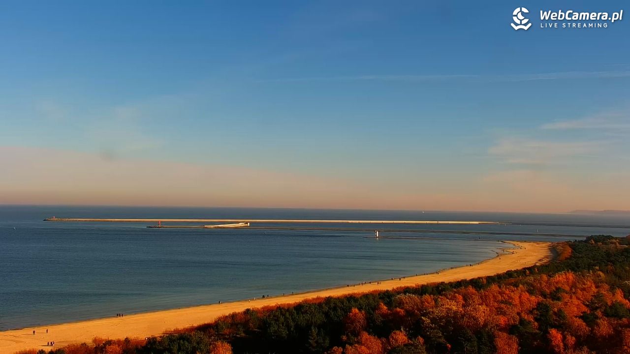 ŚWINOUJŚCIE - widok na plaże i morze - 06 listopad 2025, 10:30