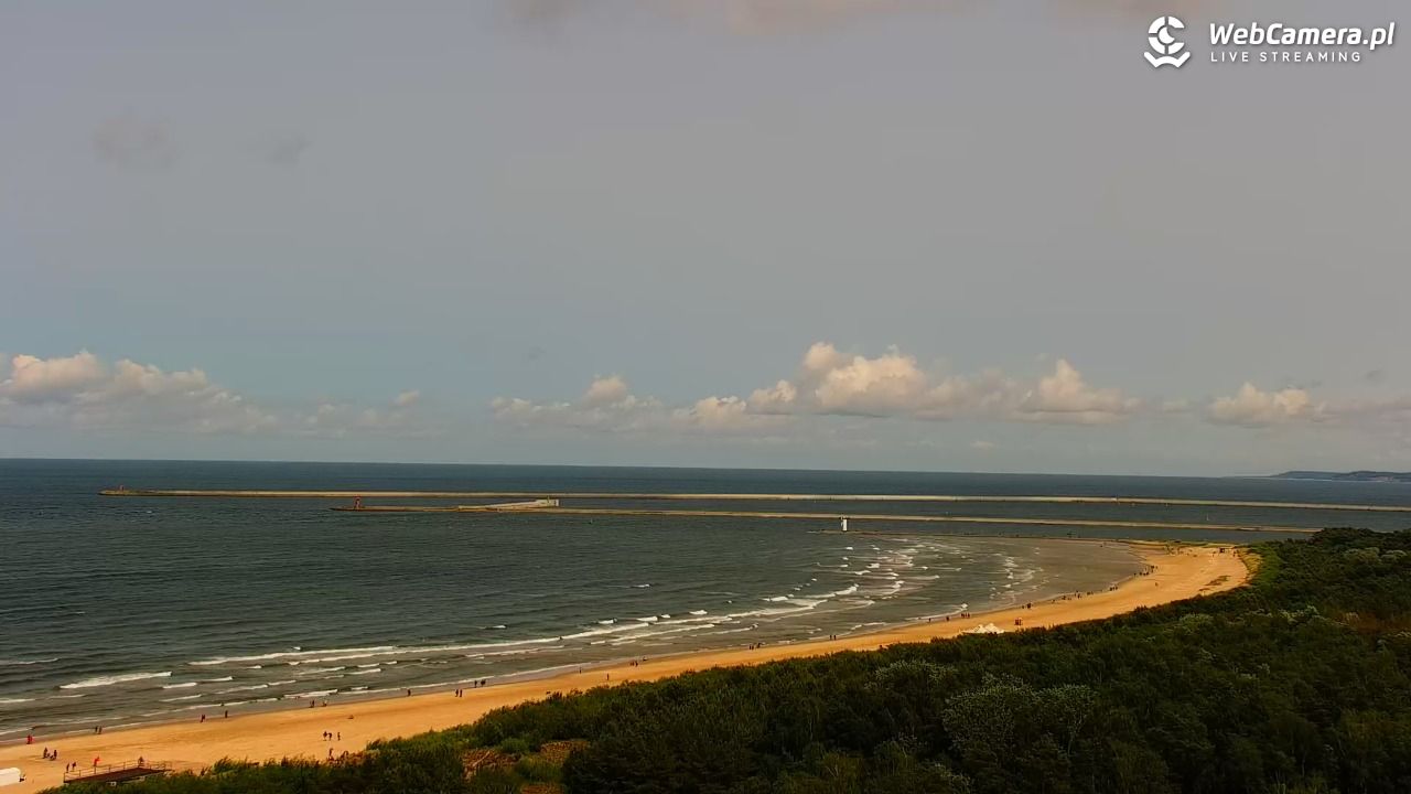 ŚWINOUJŚCIE - widok na plaże i morze - 09 czerwiec 2025, 13:57