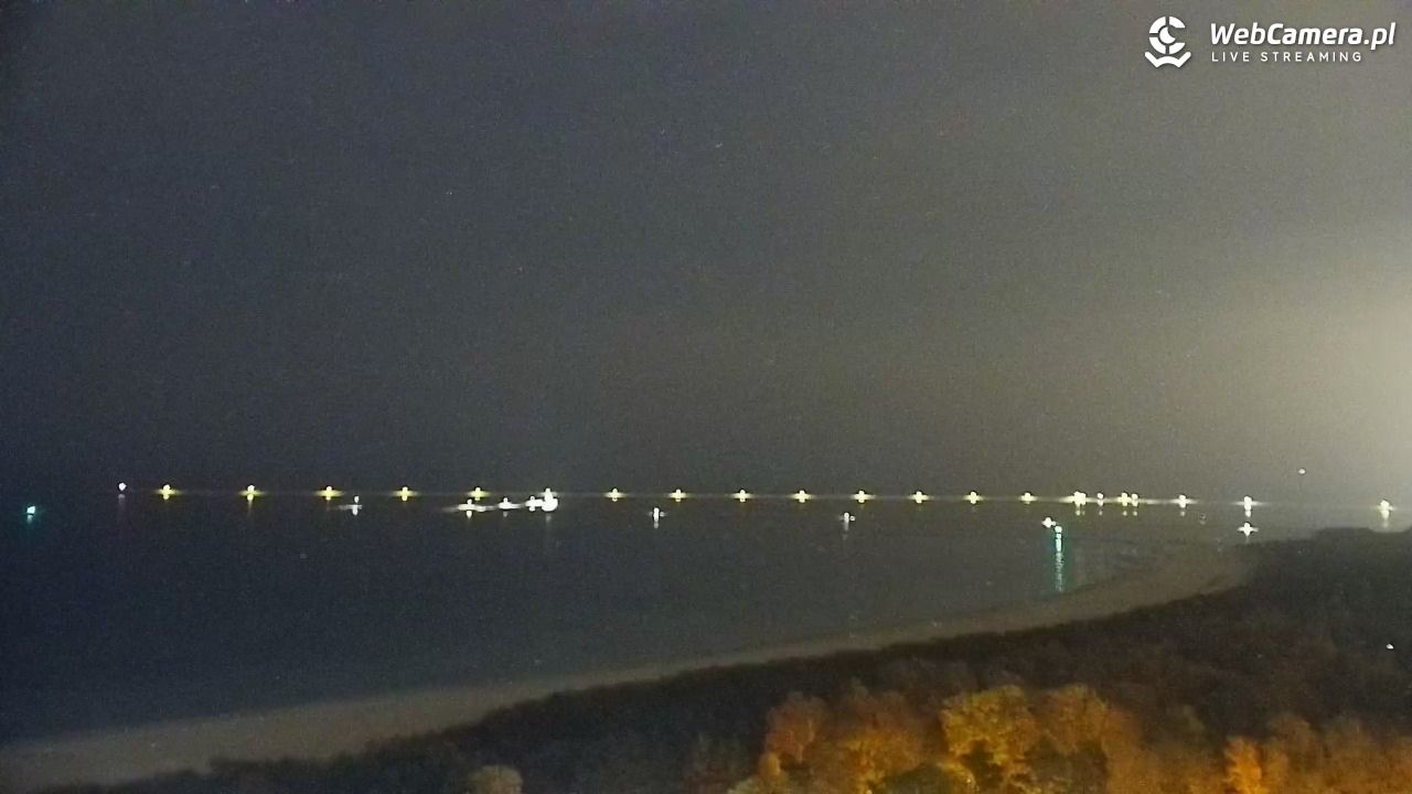 ŚWINOUJŚCIE - widok na plaże i morze - 10 listopad 2025, 04:51