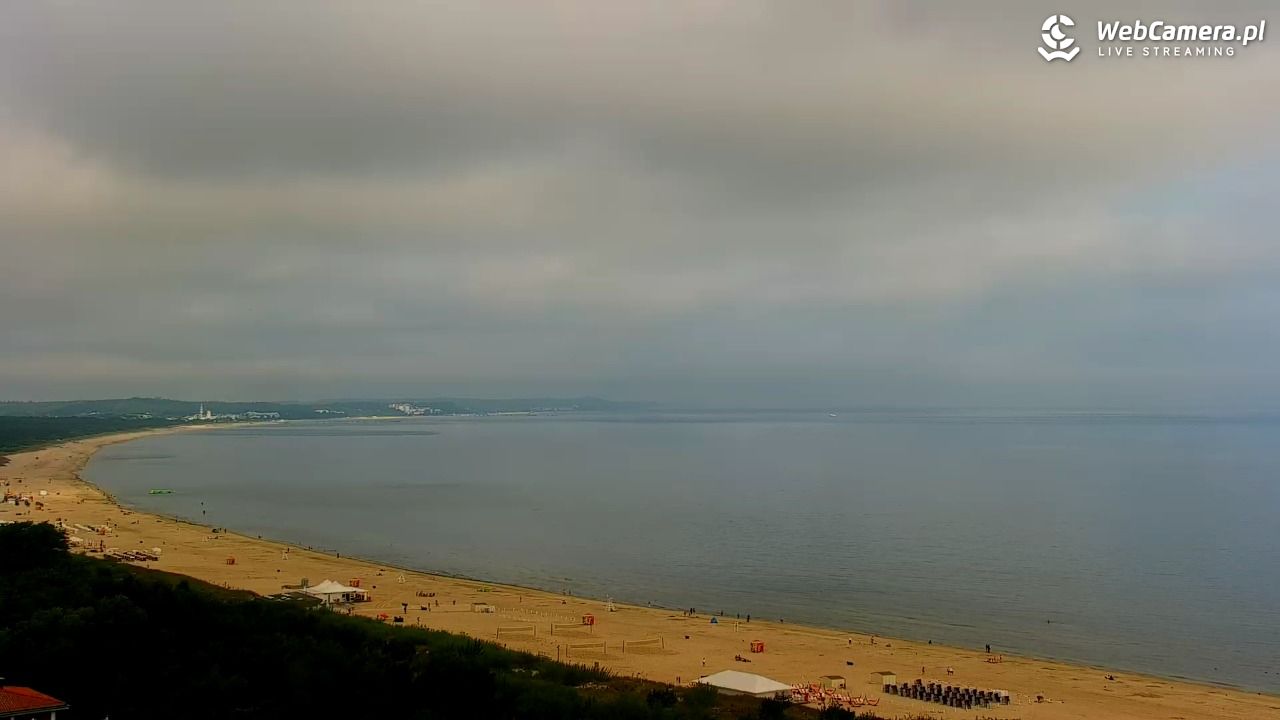 ŚWINOUJŚCIE - widok na plaże i morze - 25 lipiec 2025, 09:25