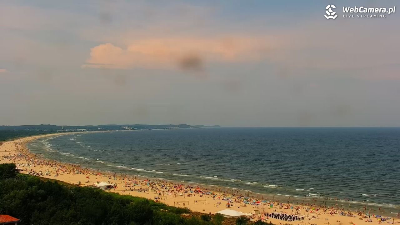 ŚWINOUJŚCIE - widok na plaże i morze - 28 czerwiec 2026, 12:57