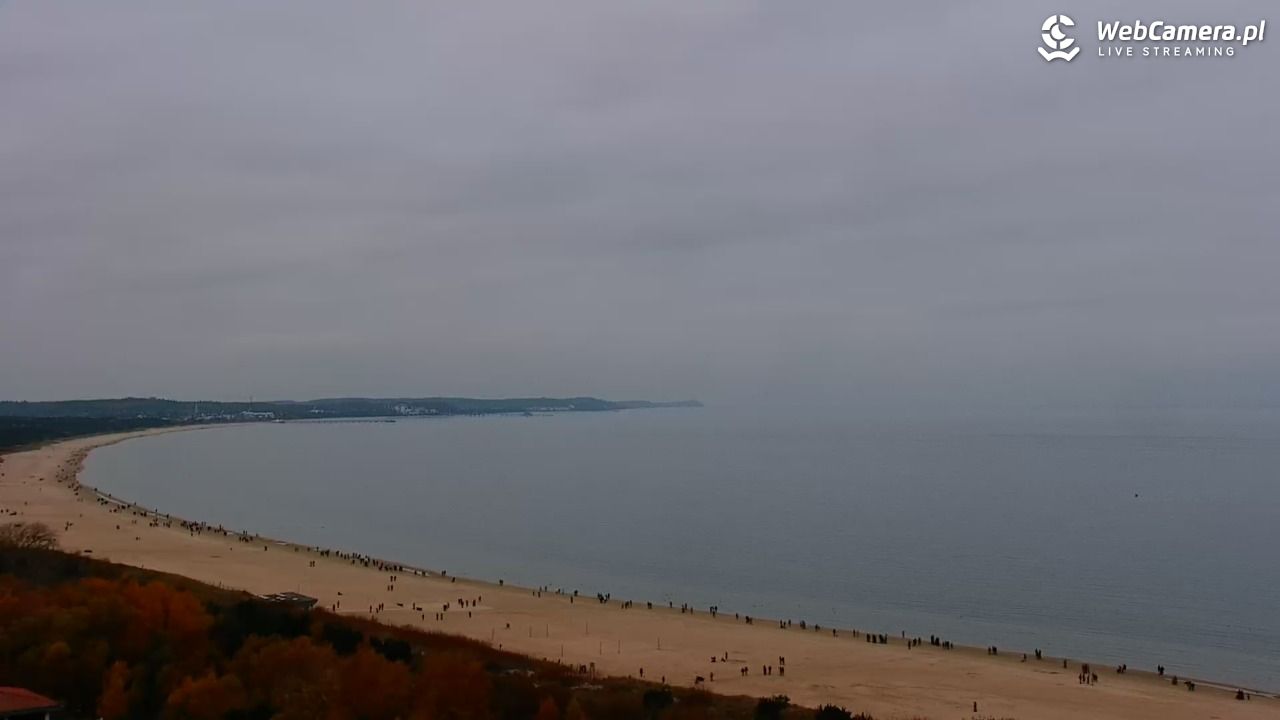 ŚWINOUJŚCIE - widok na plaże i morze - 09 listopad 2025, 15:56