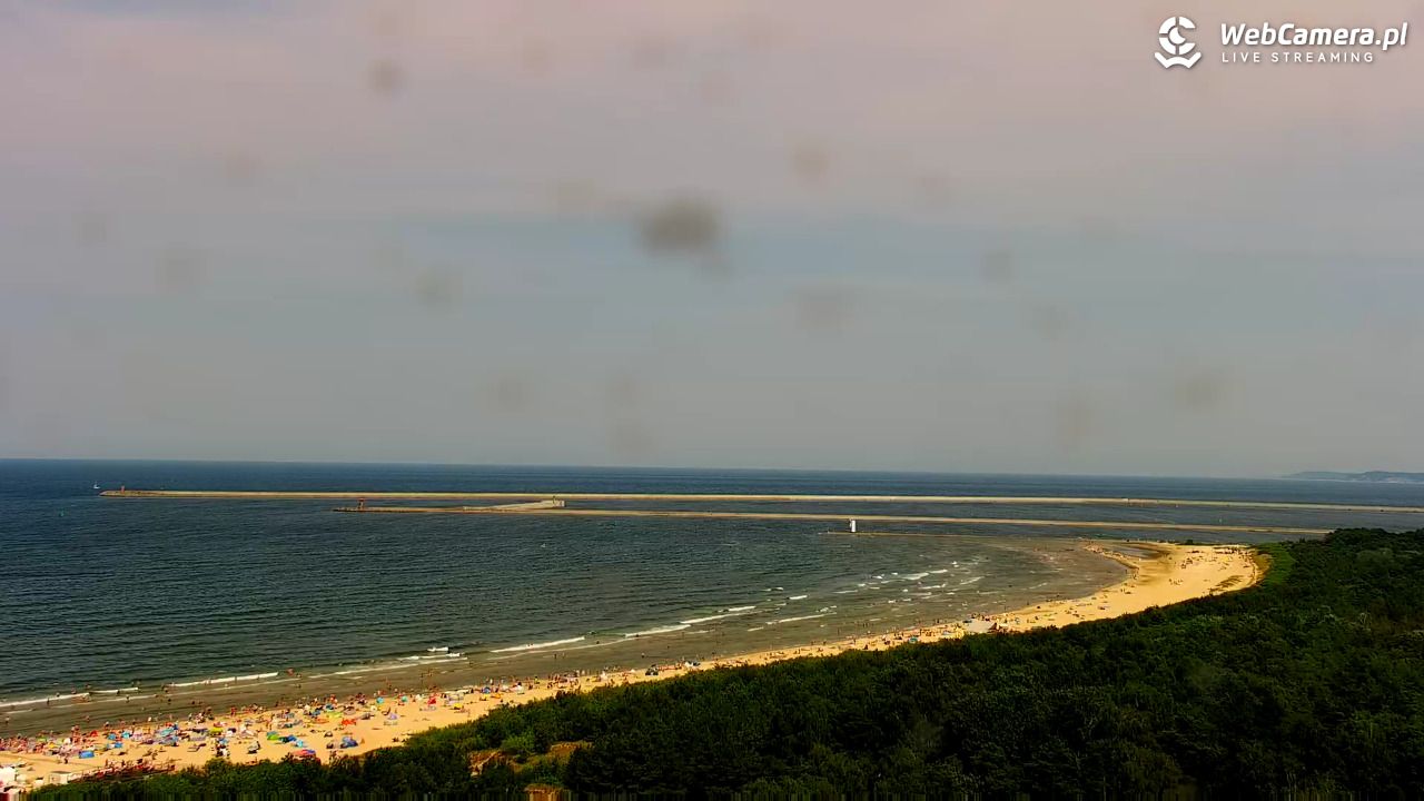 ŚWINOUJŚCIE - widok na plaże i morze - 28 czerwiec 2026, 14:20