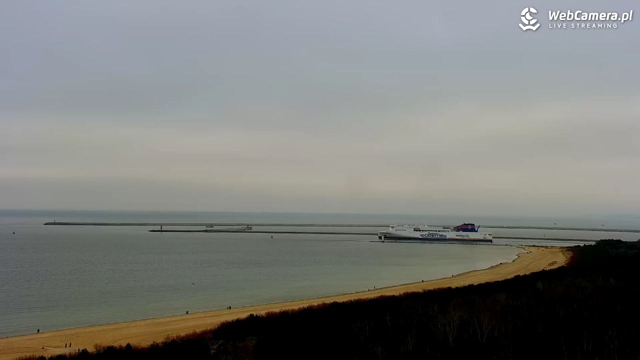 ŚWINOUJŚCIE - widok na plaże i morze - 21 grudzień 2025, 12:53