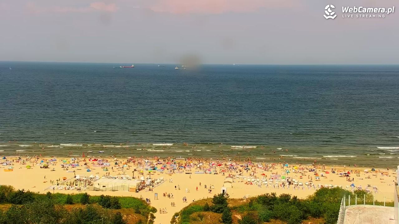 ŚWINOUJŚCIE - widok na plaże i morze - 28 czerwiec 2026, 13:53