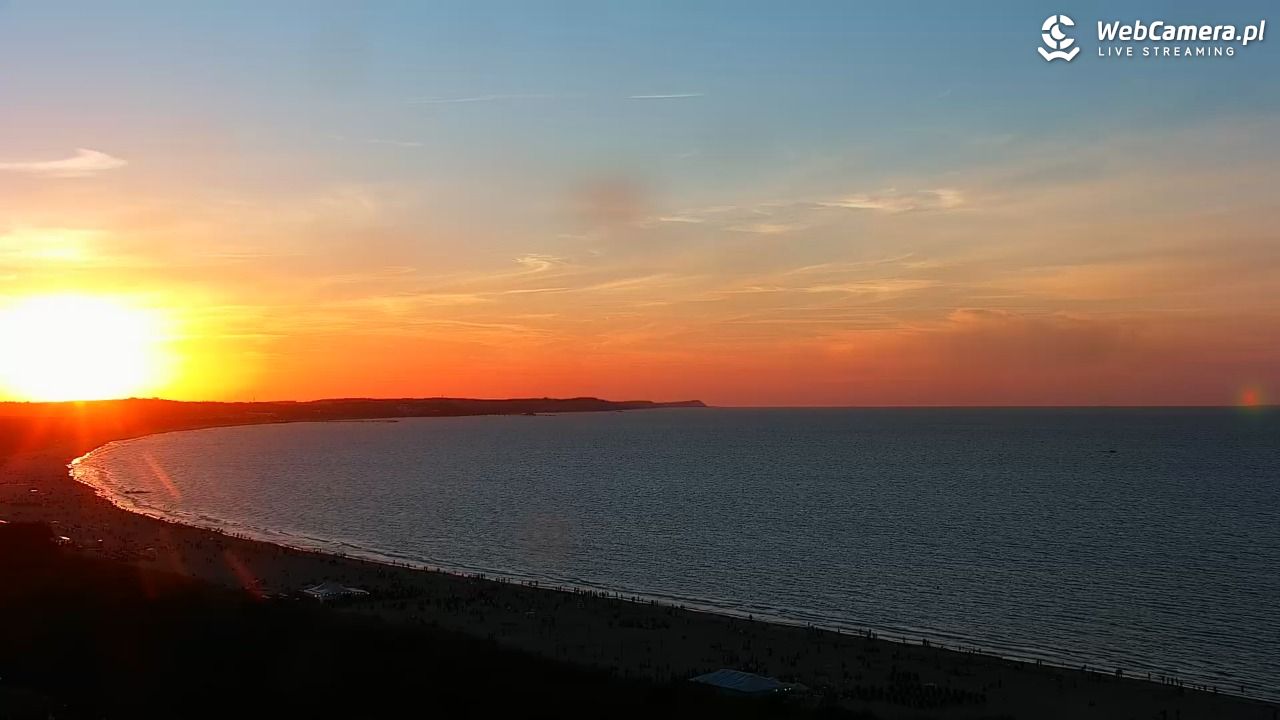 ŚWINOUJŚCIE - widok na plaże i morze - 12 sierpień 2026, 20:27