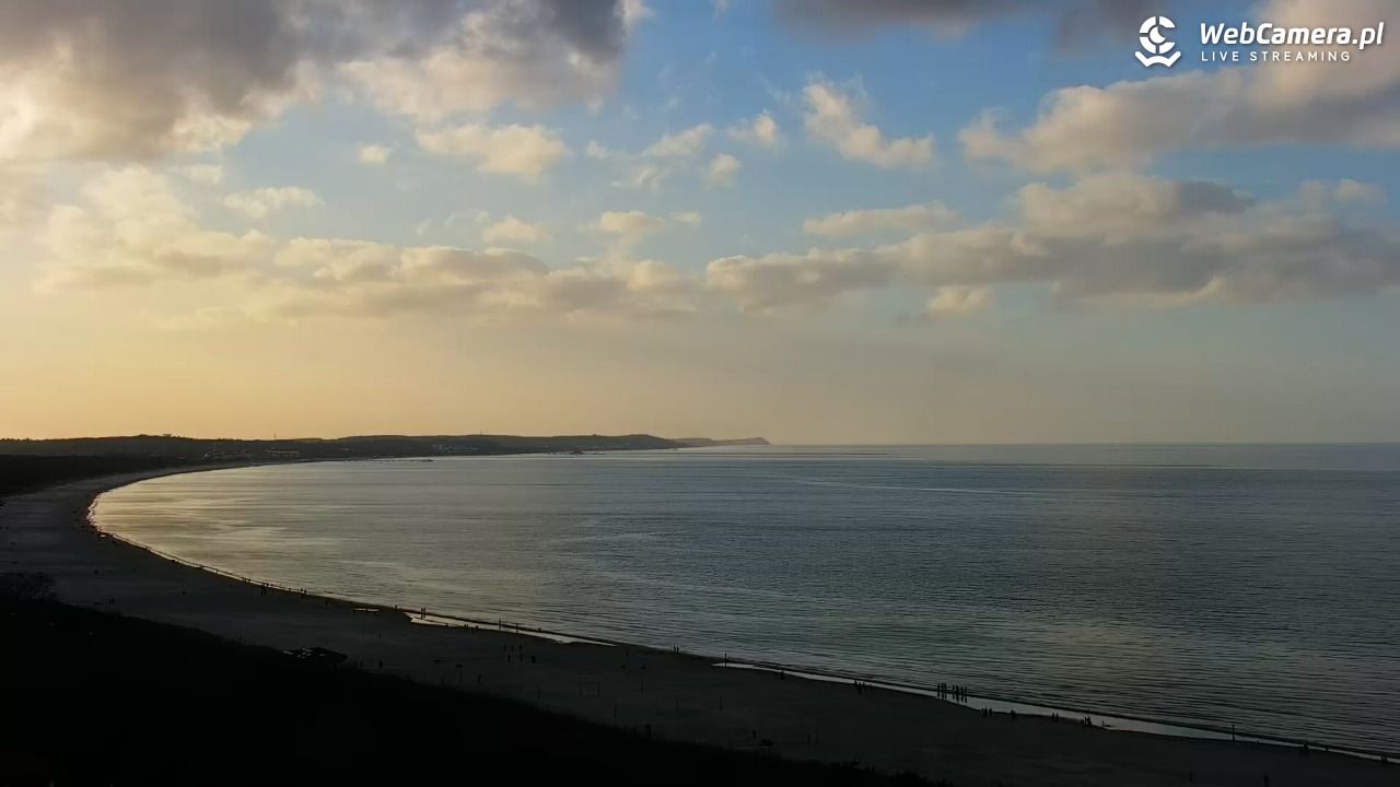 ŚWINOUJŚCIE - widok na plaże i morze - 29 marzec 2026, 18:26