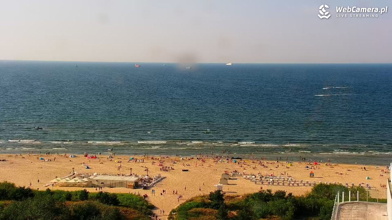 ŚWINOUJŚCIE - widok na plaże i morze - 28 czerwiec 2026, 18:12
