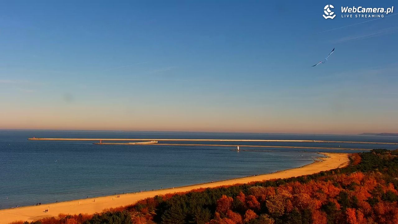 ŚWINOUJŚCIE - widok na plaże i morze - 06 listopad 2025, 12:42