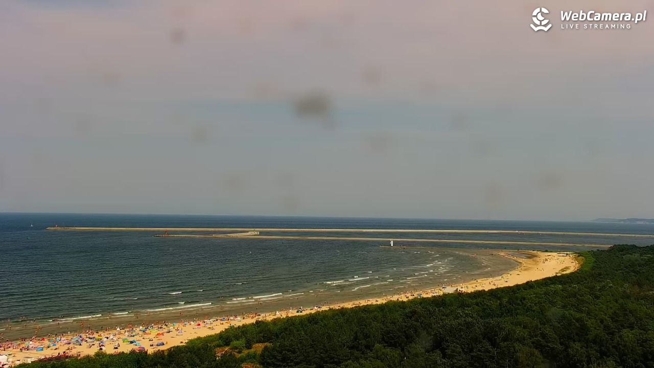 ŚWINOUJŚCIE - widok na plaże i morze - 28 czerwiec 2026, 14:21