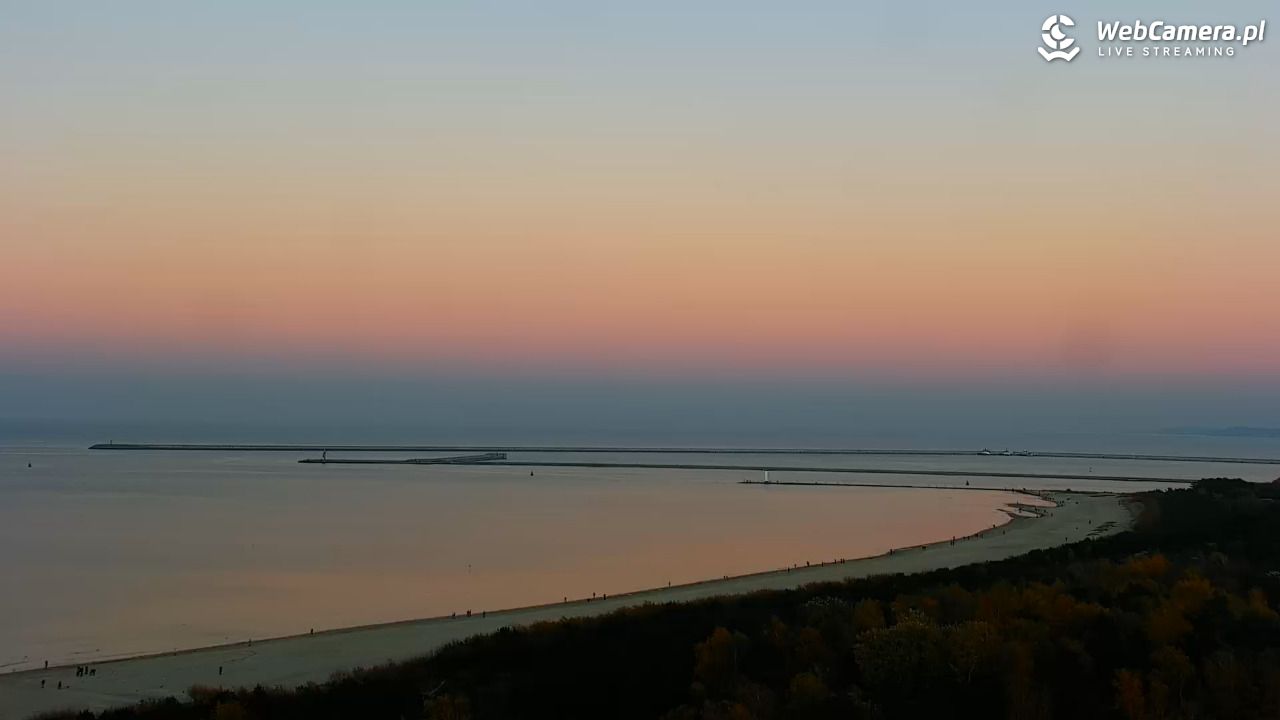 ŚWINOUJŚCIE - widok na plaże i morze - 07 listopad 2025, 16:17