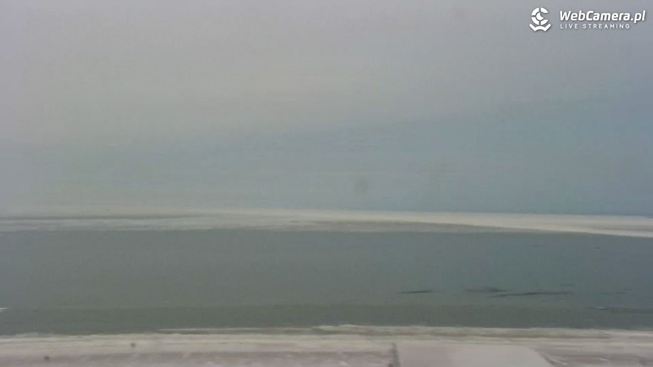 ŚWINOUJŚCIE - widok na plaże i morze - 08 luty 2026, 10:01