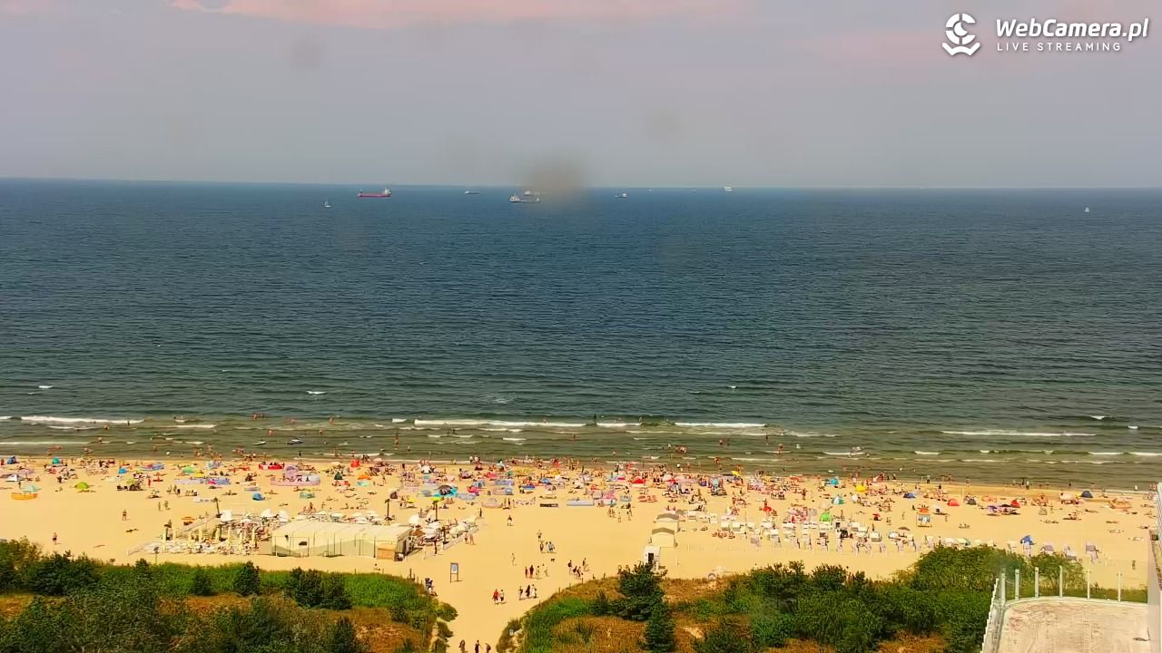 ŚWINOUJŚCIE - widok na plaże i morze - 28 czerwiec 2026, 13:46